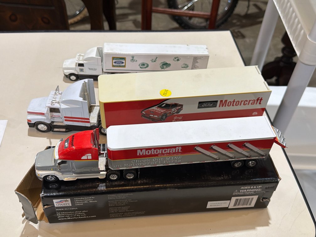 (3) BIG RIGS- MOTORCRAFT & FORD