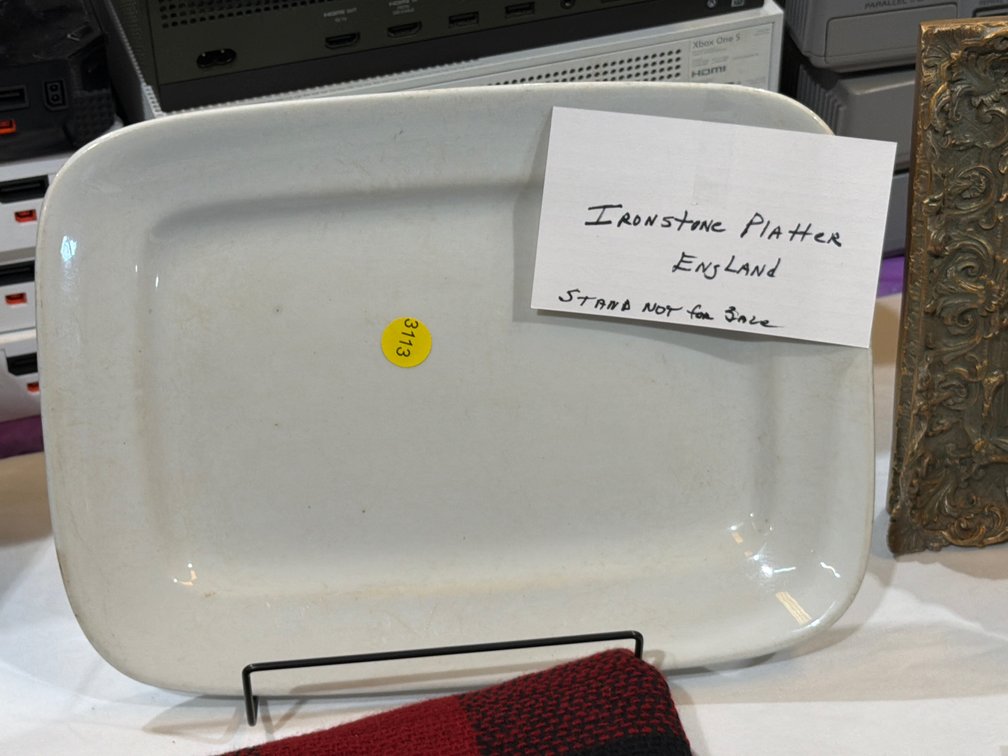 IRON STONE PLATTER