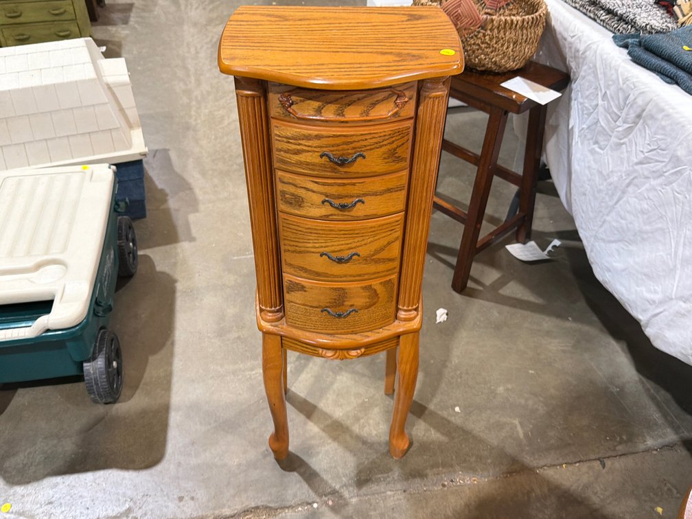 JEWELRY ARMOIRE 14”X11”X47”