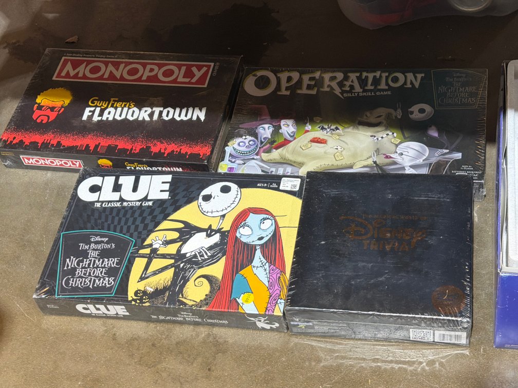 VARIOUS BOARD GAMES
