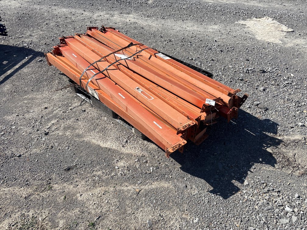 LOT OF PALLET RACK BEAMS