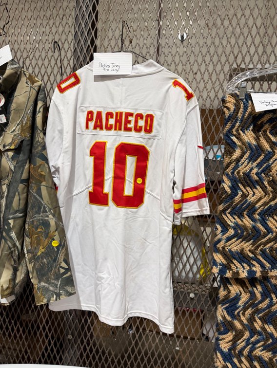PACHECO JERSEY SIZE LARGE