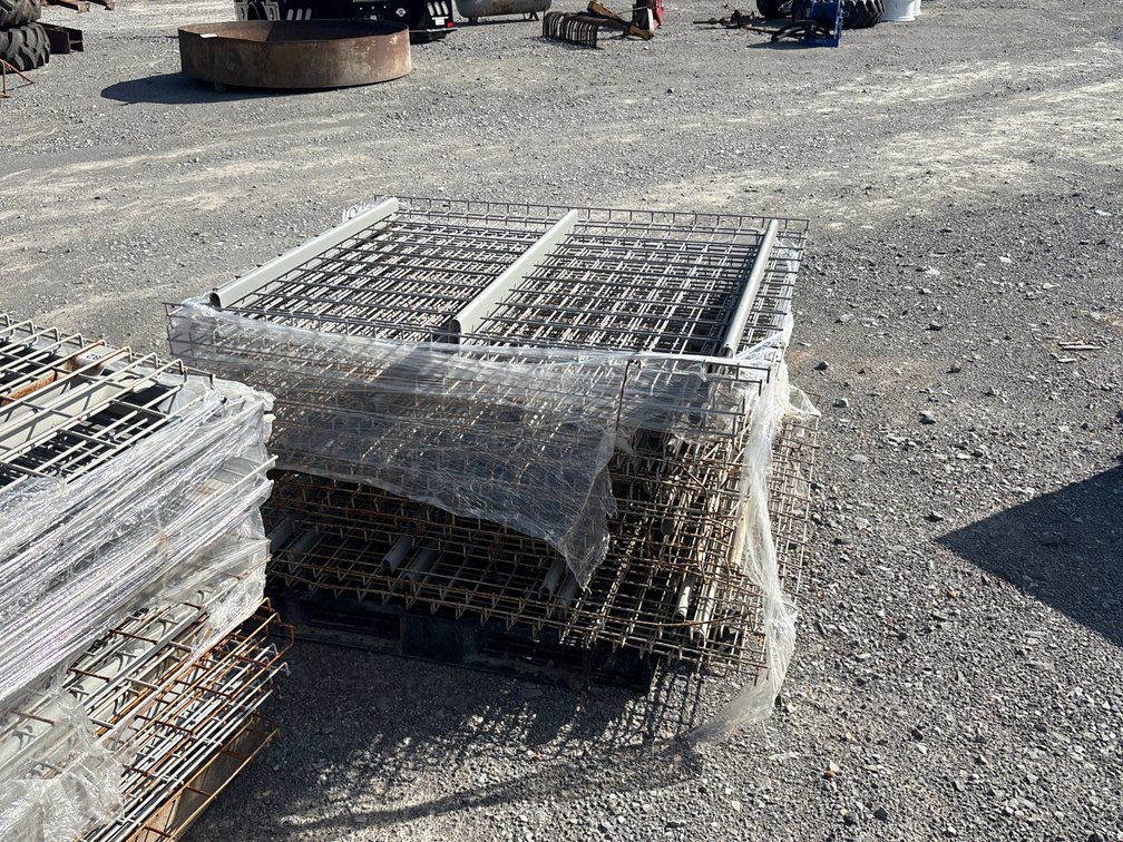 LOT OF PALLET RACK SHELVING