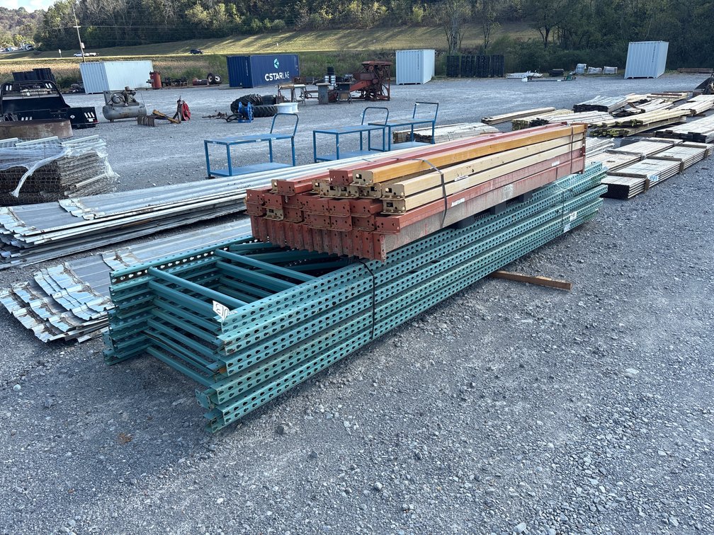 LOT OF PALLET RACKING
