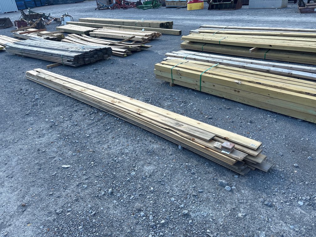 LOT OF TONGUE & GROOVE BOARDS
