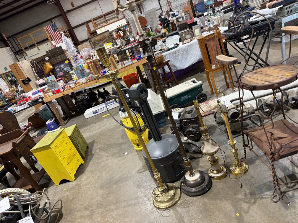 LOT OF  LAMP STANDS