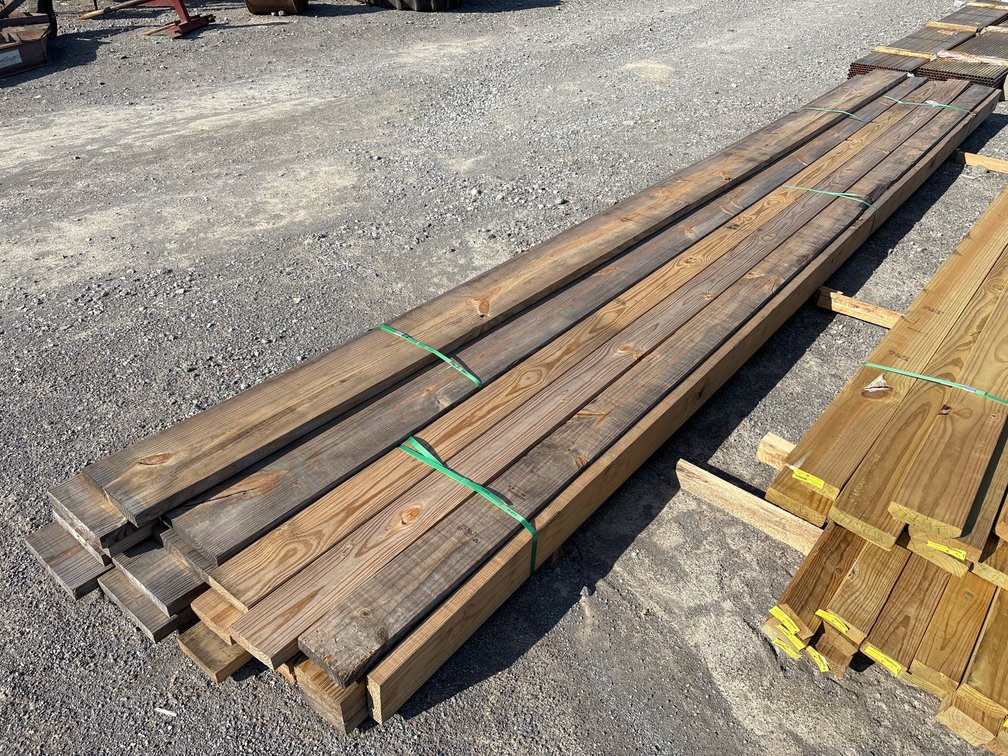 APPROX (13) 2” x 6” x 20’ & (9) 2” x 10” x 20’ BOARDS