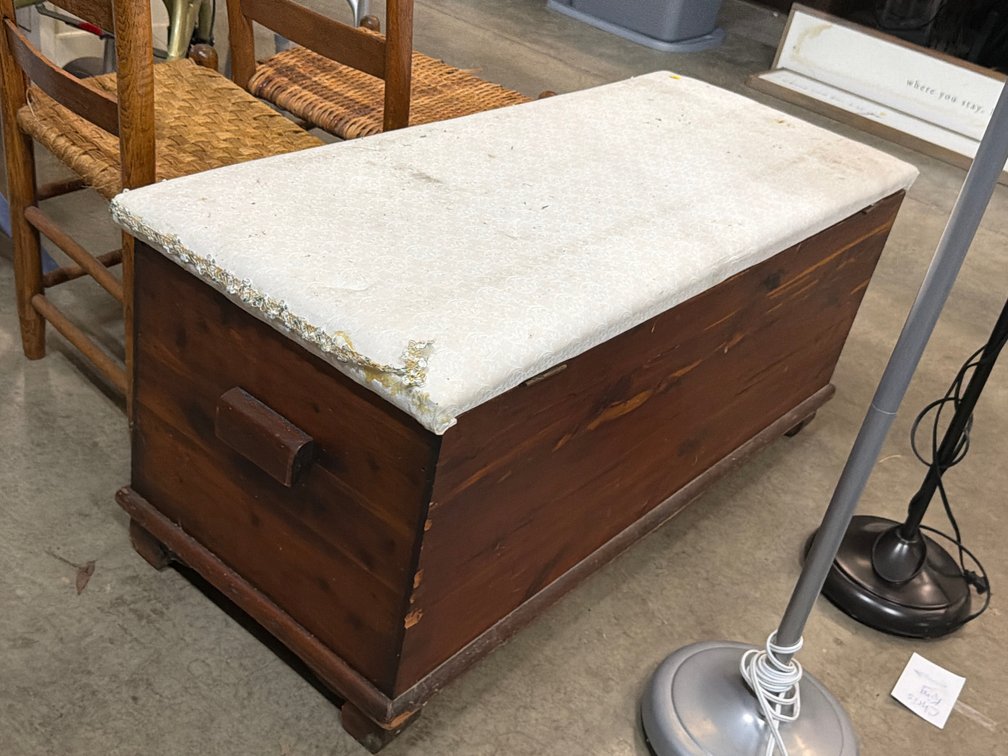 CEDAR CHEST 41”X17”X18”