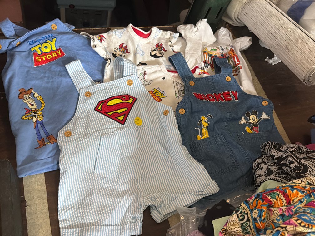 CHARACTER BABY CLOTHES