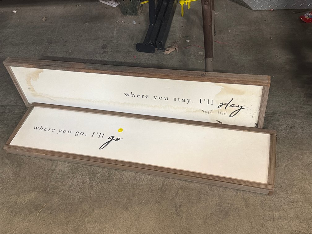 RUTH 1:16 2PC SIGN SET