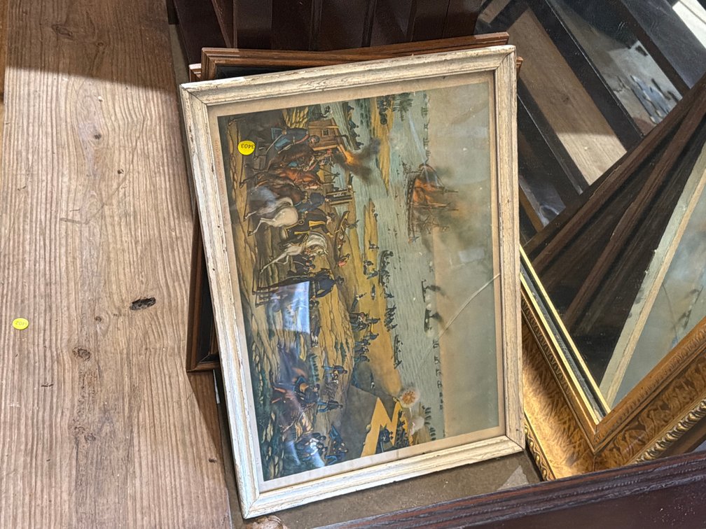 LOT OF FRAMED PRINTS