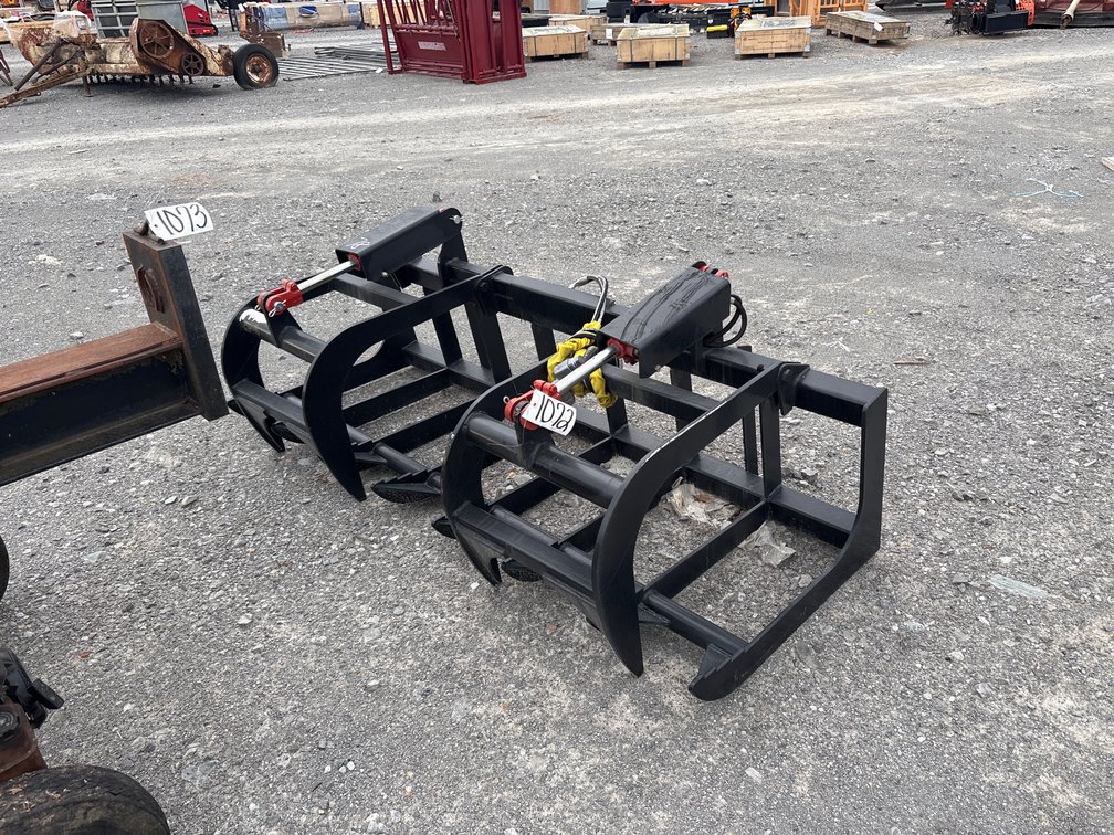 76” SKID STEER BRUSH GRAPPLE