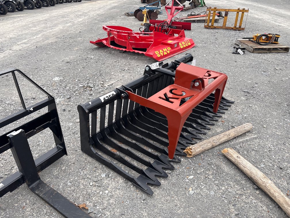 75” SKID STEER BRUSH GRAPPLE