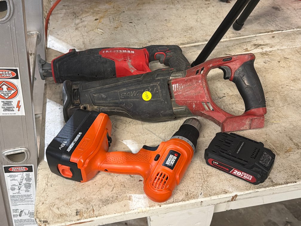 DRILL , SAWZALL, ETC