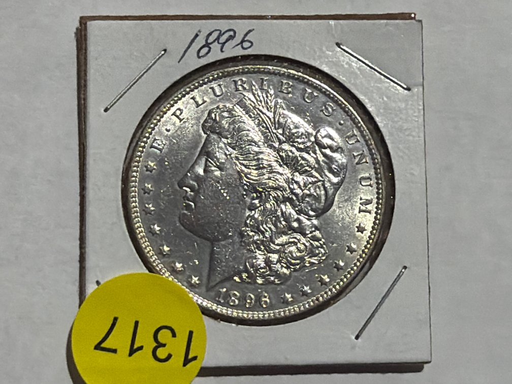 1896 MORGAN SILVER DOLLAR