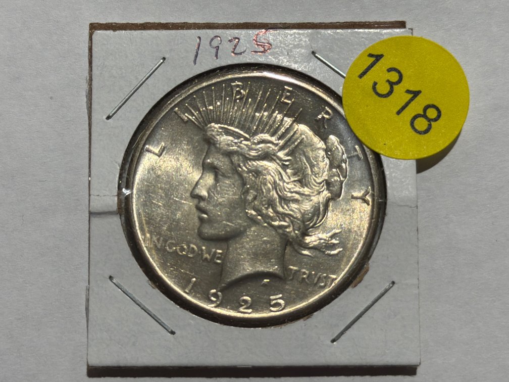 1925 PEACE DOLLAR