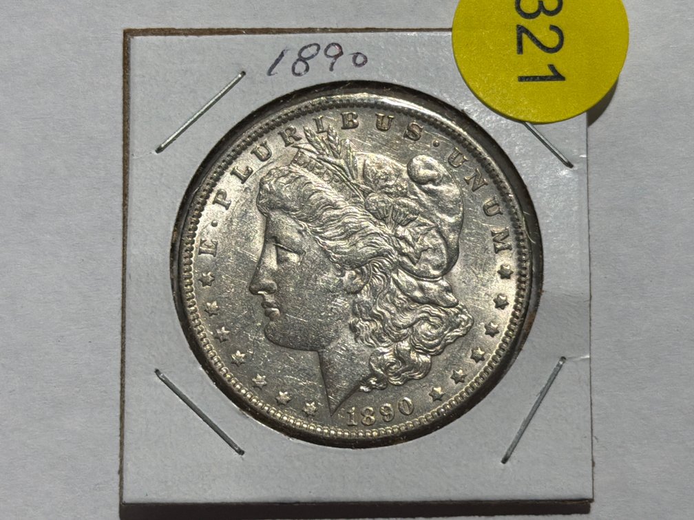 1890 MORGAN SILVER DOLLAR
