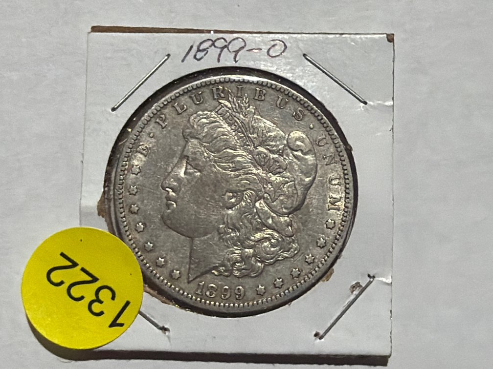 1899 O  MORGAN SILVER DOLLAR