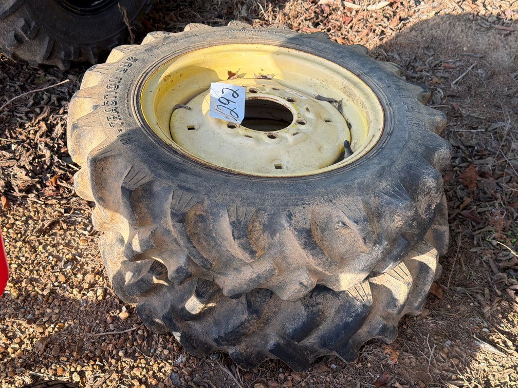 (2) 7-16 TIRES AND WHEELS