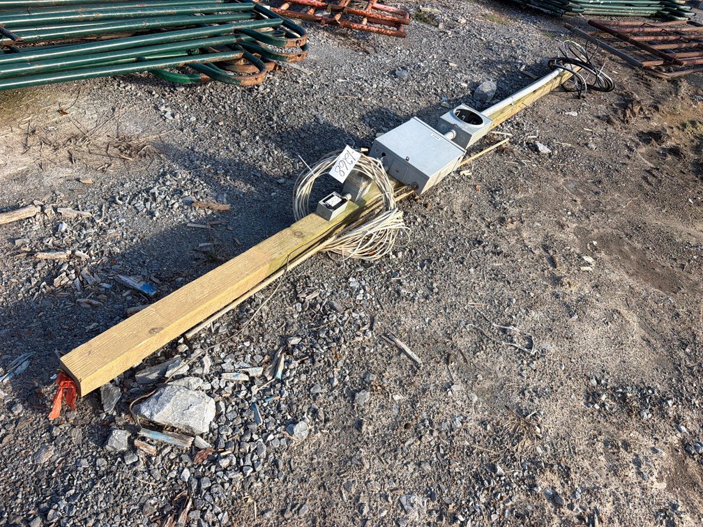 TEMPORARY ELECTRICAL SERVICE POLE