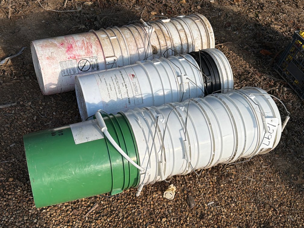 LOT OF 5 GAL BUCKETS