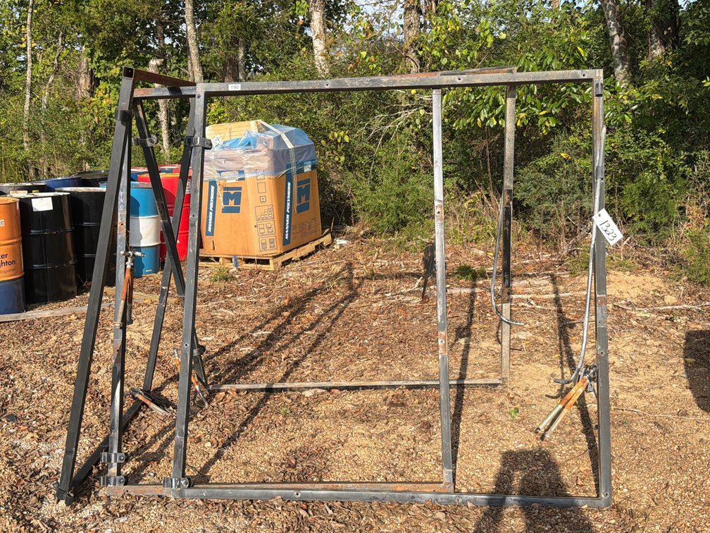 (4) METAL FRAMES 66”X67”