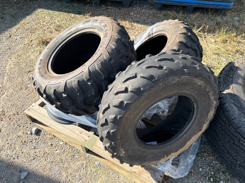 (4) 24X10.00-12 TIRES