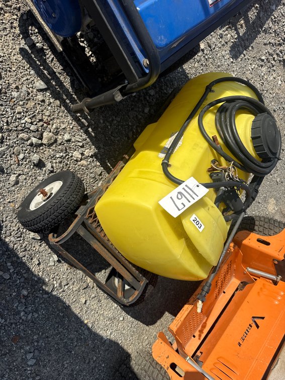 PULL BEHIND ATV SPRAYER