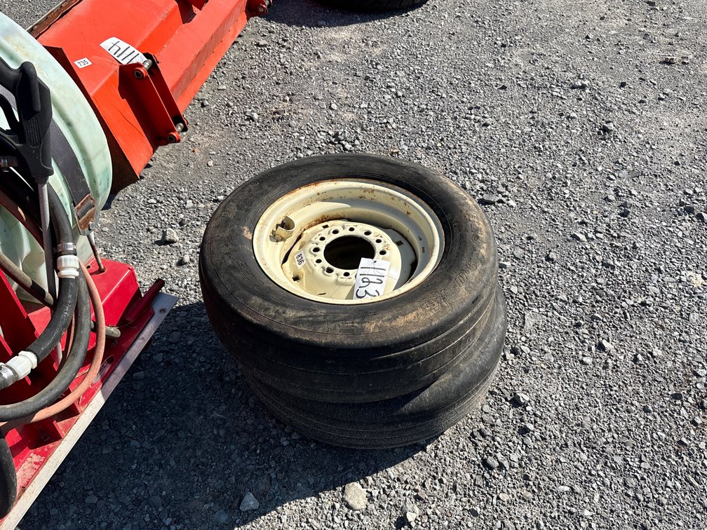 (2) 29x9.0-15 FOAM FILLED WHEELS & TIRES