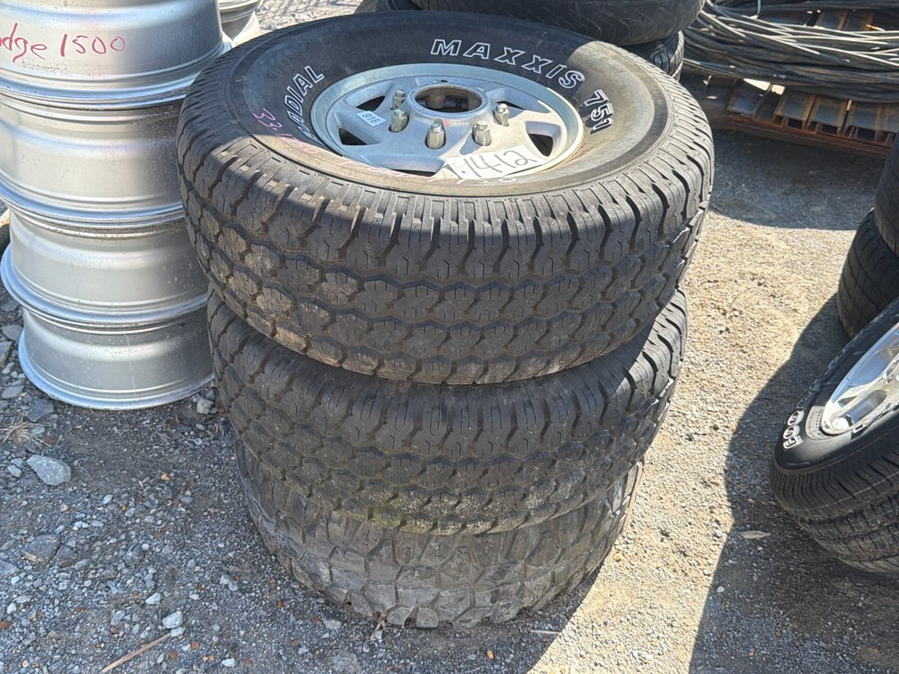 (3) FORD TIRES AND RIMS