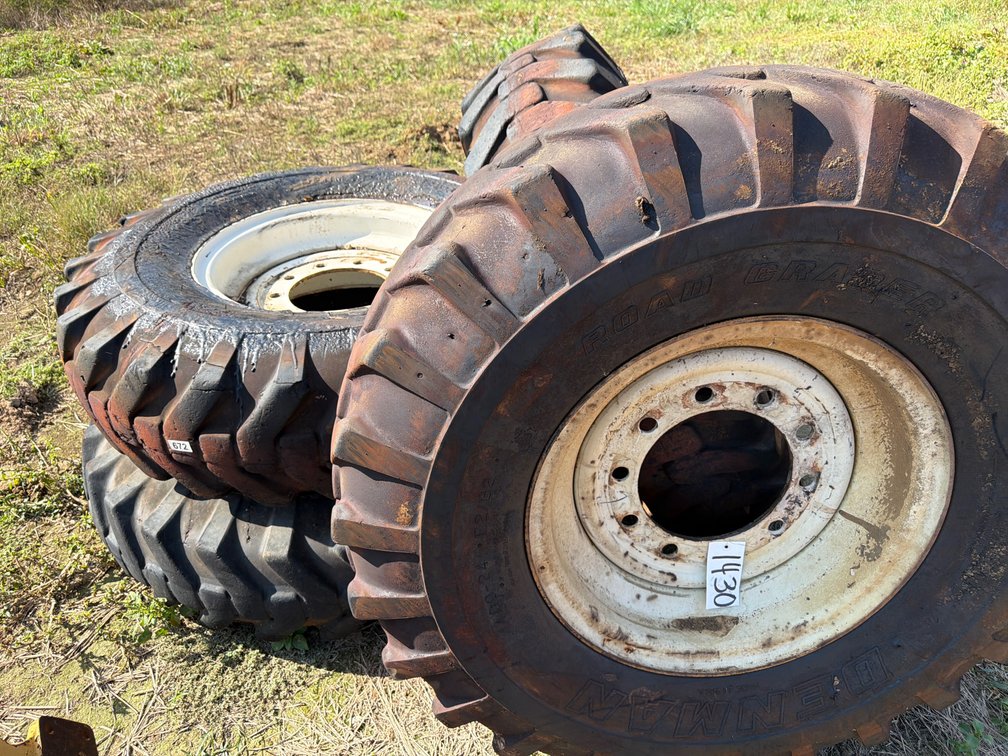 (4) 14.00-24 TIRES