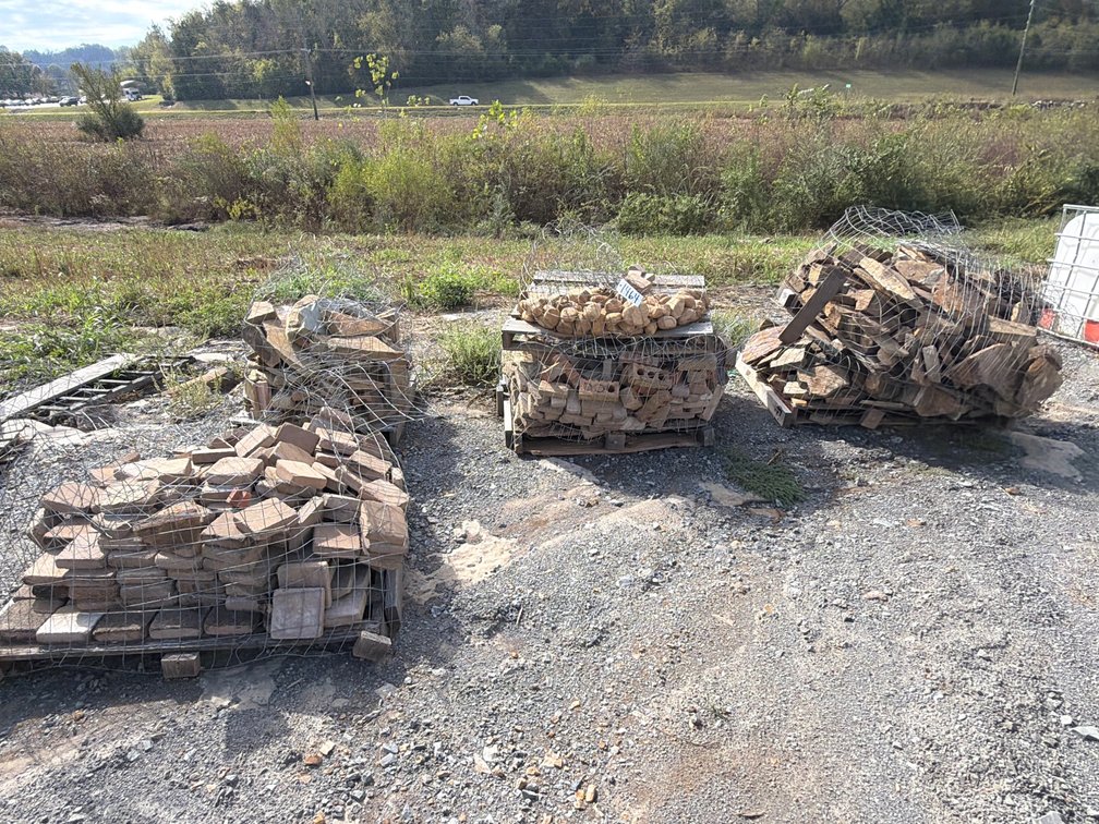 LOT OF LANDSCAPING ROCKS, ETC.