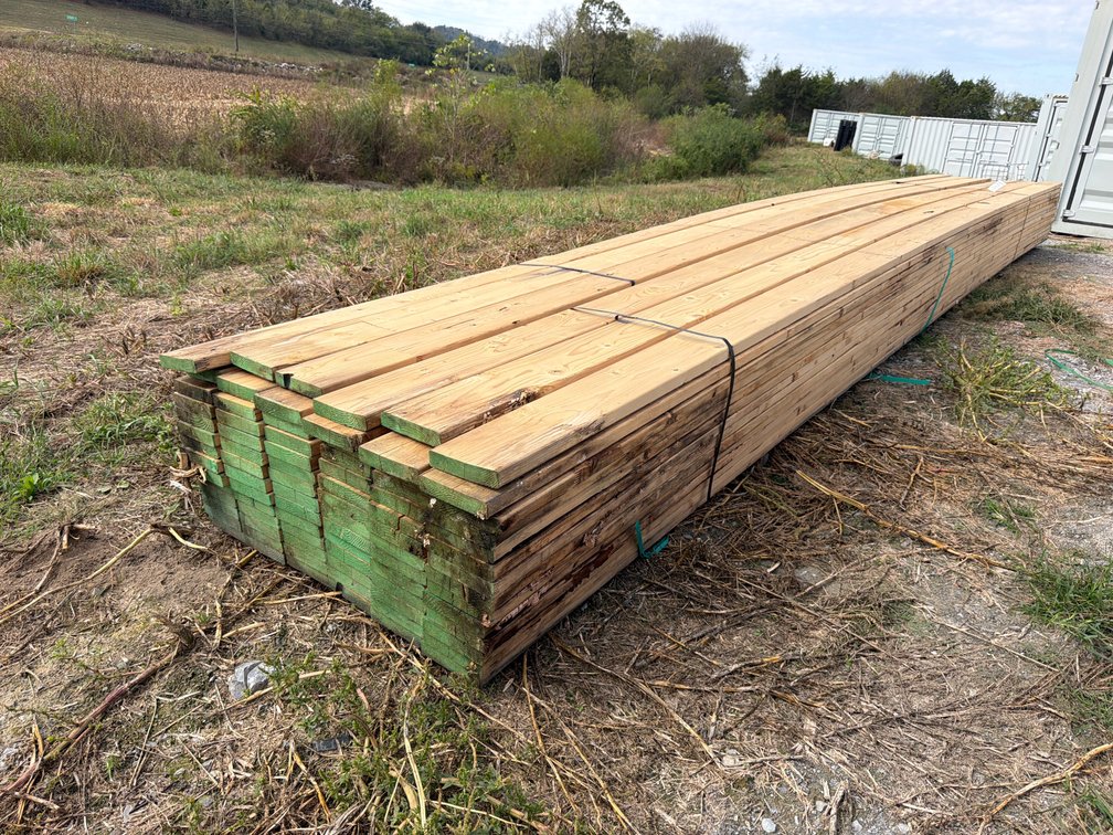 LOT OF LUMBER 2”X8”X28’