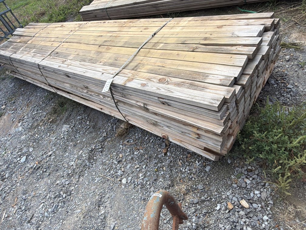 LOT OF LUMBER 2”X4”X16’