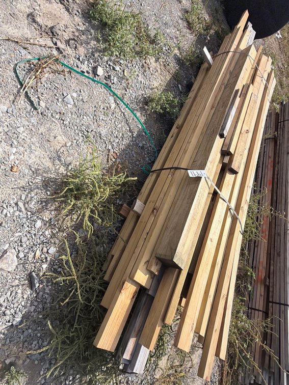 VARIOUS LUMBER- 2X4, 2X6 & 4X4