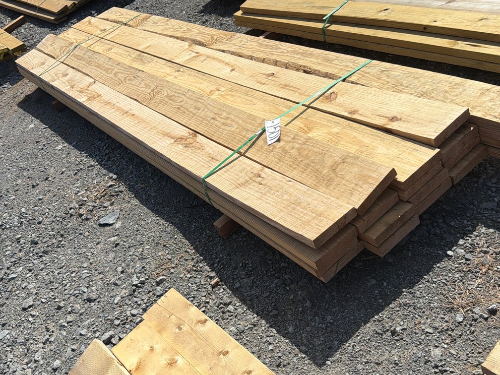 LOT OF LUMBER 8”X2”X12’