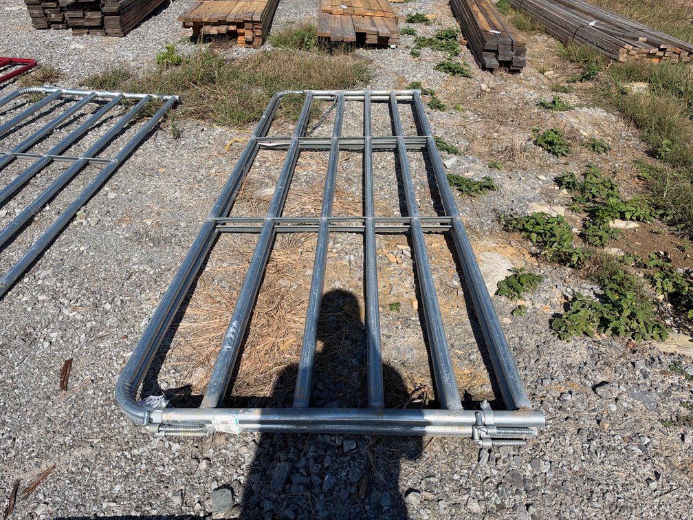 TARTER 12’ GALVANIZED GATE, 2X BID