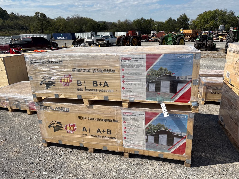 42’ x 30’ TRIPLE GARAGE BUILDING KIT