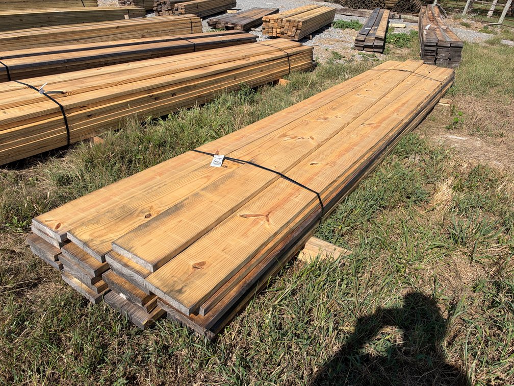 (25) PCS OF 2”X10”X18’ LUMBER
