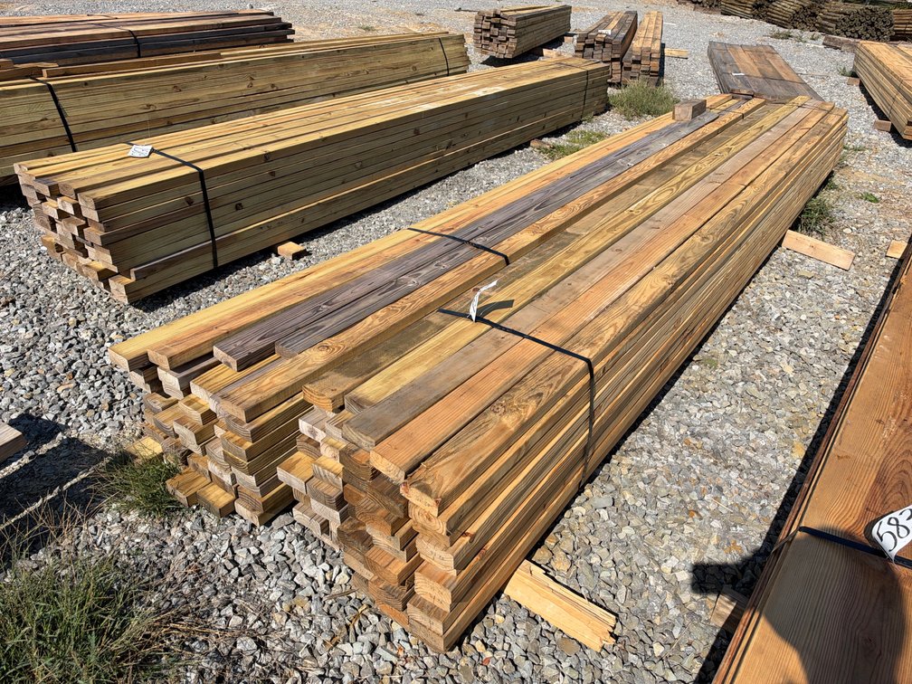 (2) BUNDLES OF 2”X4”X16’ LUMBER