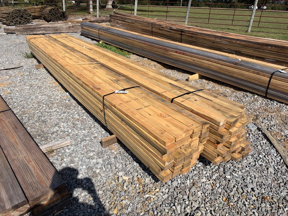 (2) BUNDLES OF 2”X4”X16’ LUMBER