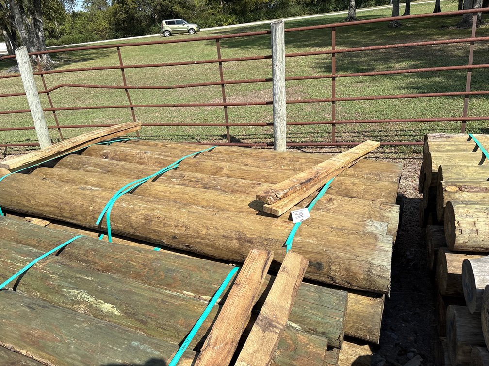(18) 8” x 8’ TREATED POST
