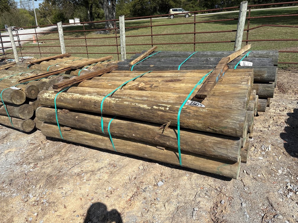 (18) 8” x 8’ TREATED POST