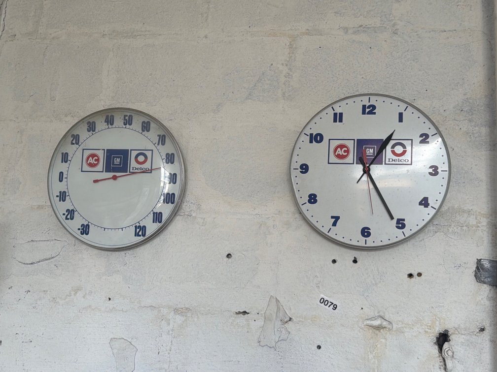 TWO CLOCKS