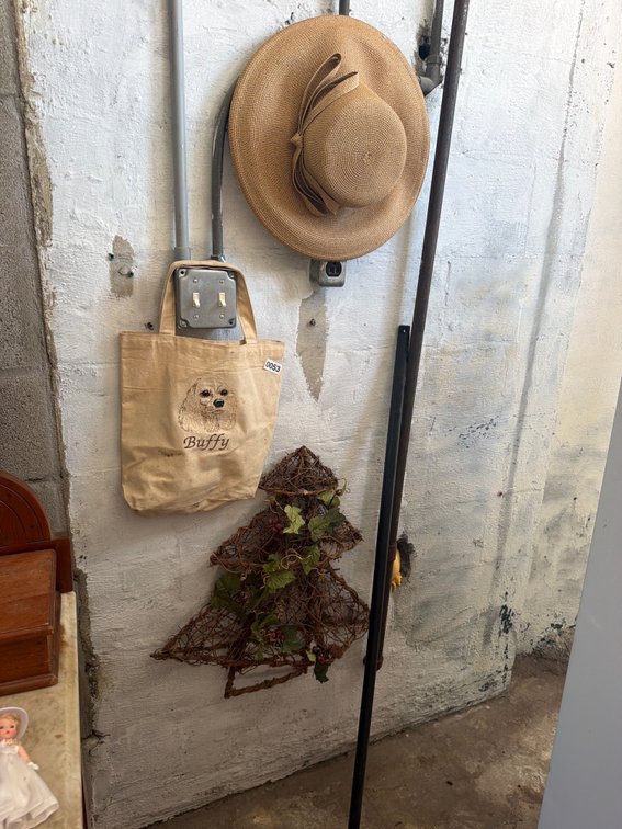 HAT, BAG, AND CHRISTMAS TREE