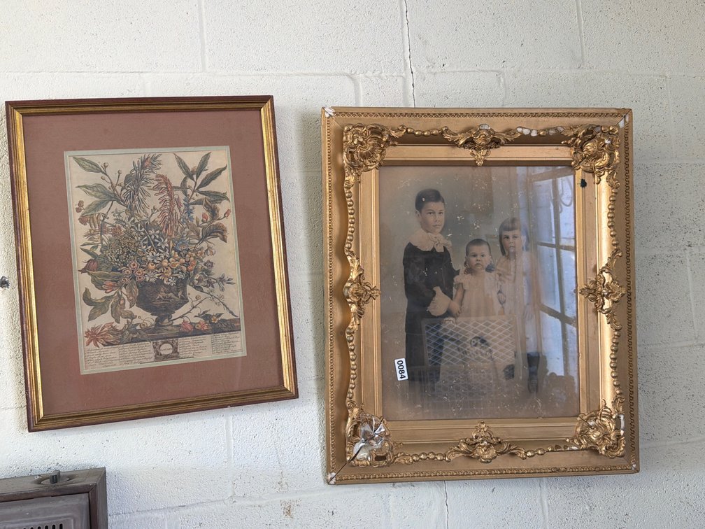 TWO FRAMED PRINTS