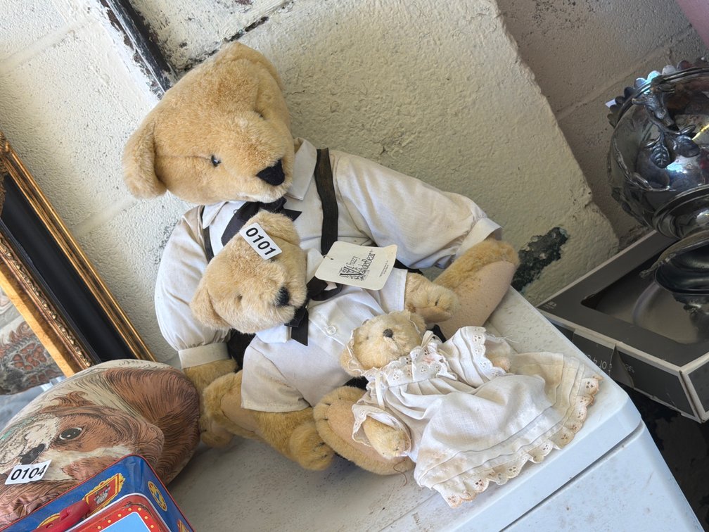 (3) BEAR FIGURES