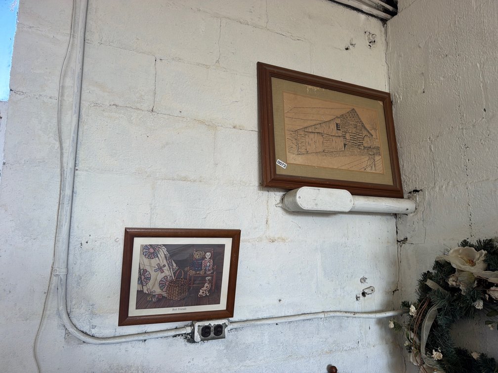 TWO FRAMED PRINTS