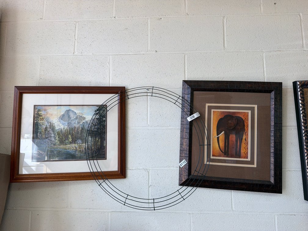 TWO FRAMED PRINTS