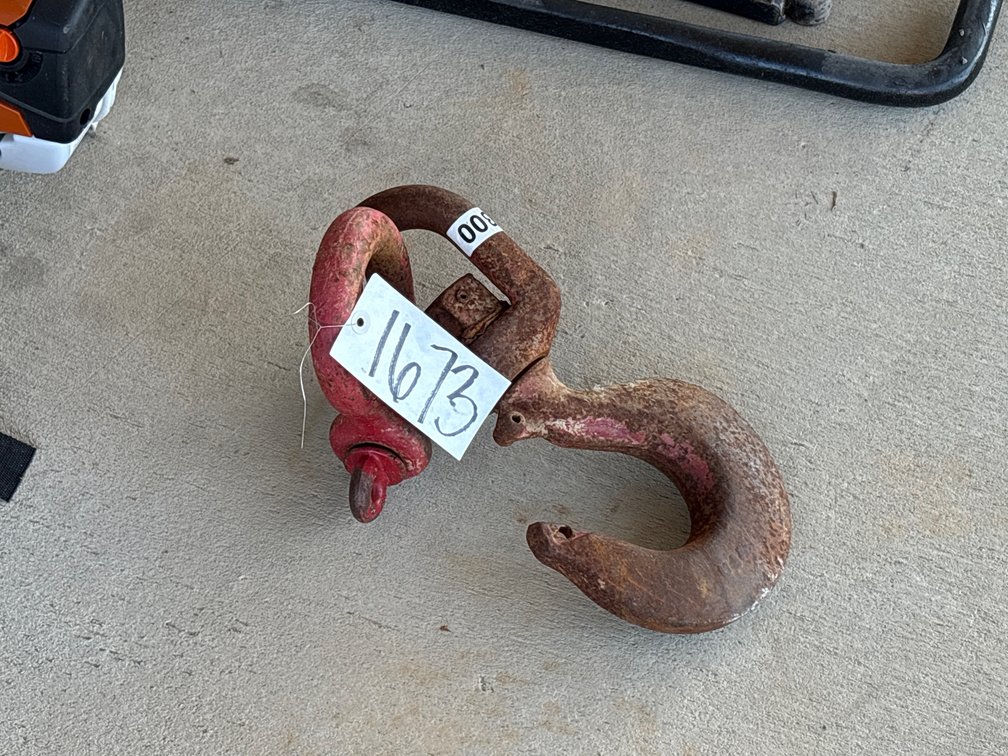 LARGE HOOK W/ CLEVIS